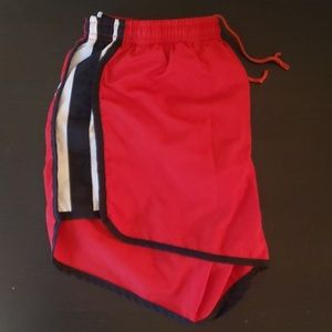 Red Nike Dri-Fit Shorts